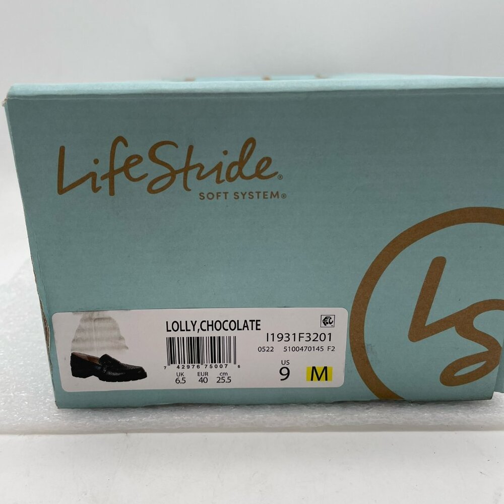 Life Stride Women's Lolly Loafer Brown size 9 brand new - Picture 9 of 9